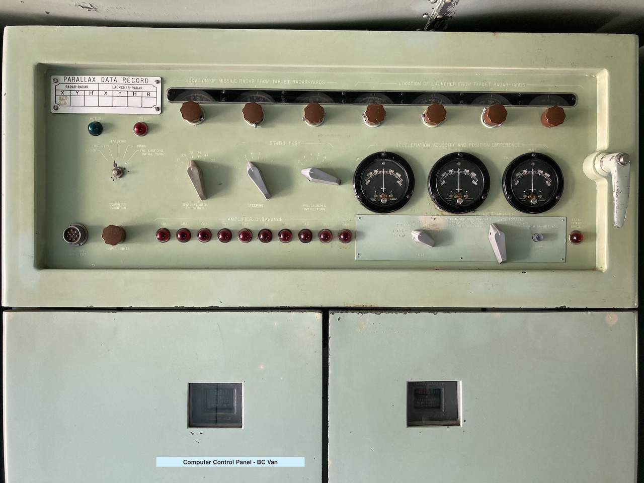 Computer Control Panel BC Van